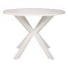 White Circular Dining Tables (Photo 2 of 25)