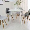 Eames Style Dining Tables With Wooden Legs (Photo 14 of 16)