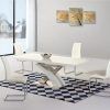 White High Gloss Dining Tables 6 Chairs (Photo 4 of 25)