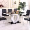 White Glass Dining Tables And Chairs (Photo 3 of 25)
