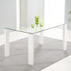 White Gloss And Glass Dining Tables (Photo 13 of 25)