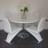 White Gloss Dining Furniture (Photo 21 of 25)