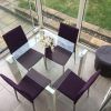 Dining Tables And Purple Chairs (Photo 22 of 25)