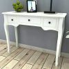 White Marble And Gold Console Tables (Photo 14 of 15)