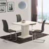 White High Gloss Dining Chairs (Photo 4 of 25)