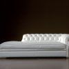White Leather Chaise Lounges (Photo 6 of 15)