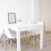 White Leather Dining Room Chairs (Photo 21 of 25)