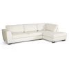 White Leather Sectionals With Chaise (Photo 12 of 15)