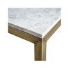 White Marble And Gold Console Tables (Photo 13 of 15)