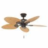 Wicker Outdoor Ceiling Fans With Lights (Photo 4 of 15)