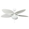 White Outdoor Ceiling Fans (Photo 6 of 15)