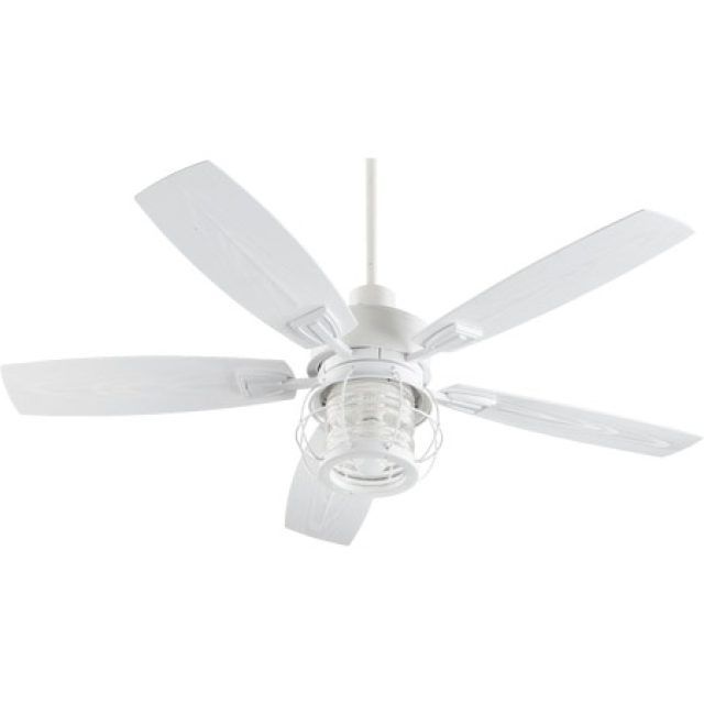 15 Ideas of White Outdoor Ceiling Fans