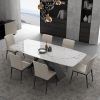 White Rectangular Dining Tables (Photo 5 of 15)