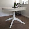 White Round Extendable Dining Tables (Photo 18 of 25)