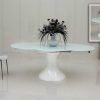 White Round Extendable Dining Tables (Photo 22 of 25)