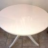 White Round Extending Dining Tables (Photo 6 of 25)