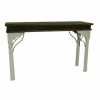 White Triangular Console Tables (Photo 5 of 15)
