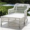 White Wicker Chaise Lounges (Photo 4 of 15)