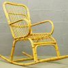 Wicker Rocking Chair With Magazine Holder (Photo 8 of 15)