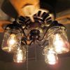 Outdoor Ceiling Fans With Mason Jar Lights (Photo 6 of 15)