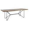 Acacia Wood Dining Tables With Sheet Metal Base (Photo 23 of 25)