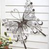 Large Metal Butterfly Wall Art (Photo 4 of 15)