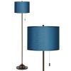 Blue Standing Lamps (Photo 1 of 15)