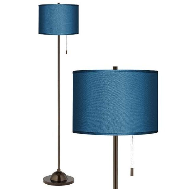 The 15 Best Collection of Blue Standing Lamps