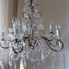 Brass And Crystal Chandelier (Photo 9 of 15)
