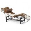 Brown Chaise Lounge Chair By Le Corbusier (Photo 6 of 15)