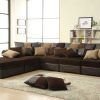 Chocolate Brown Sectional Sofas (Photo 2 of 15)