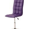 Purple Faux Leather Dining Chairs (Photo 13 of 25)