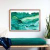 Large Framed Abstract Wall Art (Photo 4 of 15)