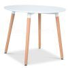 Eames Style Dining Tables With Wooden Legs (Photo 5 of 16)