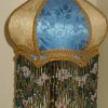 Turquoise Chandelier Lamp Shades (Photo 9 of 15)