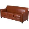 Florence Mid Century Modern Right Sectional Sofas Cognac Tan (Photo 18 of 25)