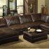 15 Inspirations Leather Sofas with Chaise Lounge