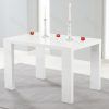 White Gloss Dining Tables 120Cm (Photo 10 of 25)
