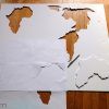 Diy World Map Wall Art (Photo 3 of 15)