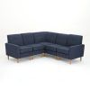 4Pc Alexis Sectional Sofas With Silver Metal Y-Legs (Photo 23 of 25)