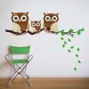 Owl Wall Art Stickers (Photo 7 of 15)