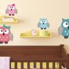Owl Wall Art Stickers (Photo 14 of 15)