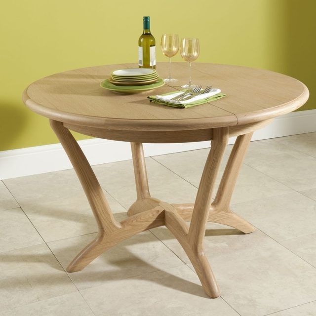 2024 Latest Round Dining Tables Extends to Oval