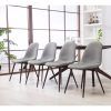 Caden 7 Piece Dining Sets With Upholstered Side Chair (Photo 10 of 25)