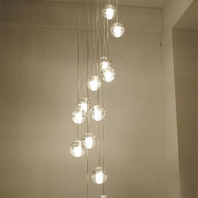 15 Collection of Stairwell Chandelier