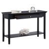 Swan Black Console Tables (Photo 3 of 15)