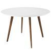 White Circular Dining Tables (Photo 18 of 25)