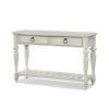 White Geometric Console Tables (Photo 15 of 15)