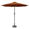 Wiechmann Push Tilt Market Sunbrella Umbrellas (Photo 15 of 25)