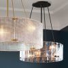 Large Glass Chandelier (Photo 5 of 15)